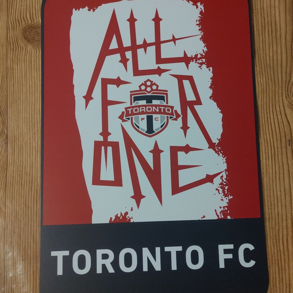 Toronto FC MLS Soccer sign (NEW)